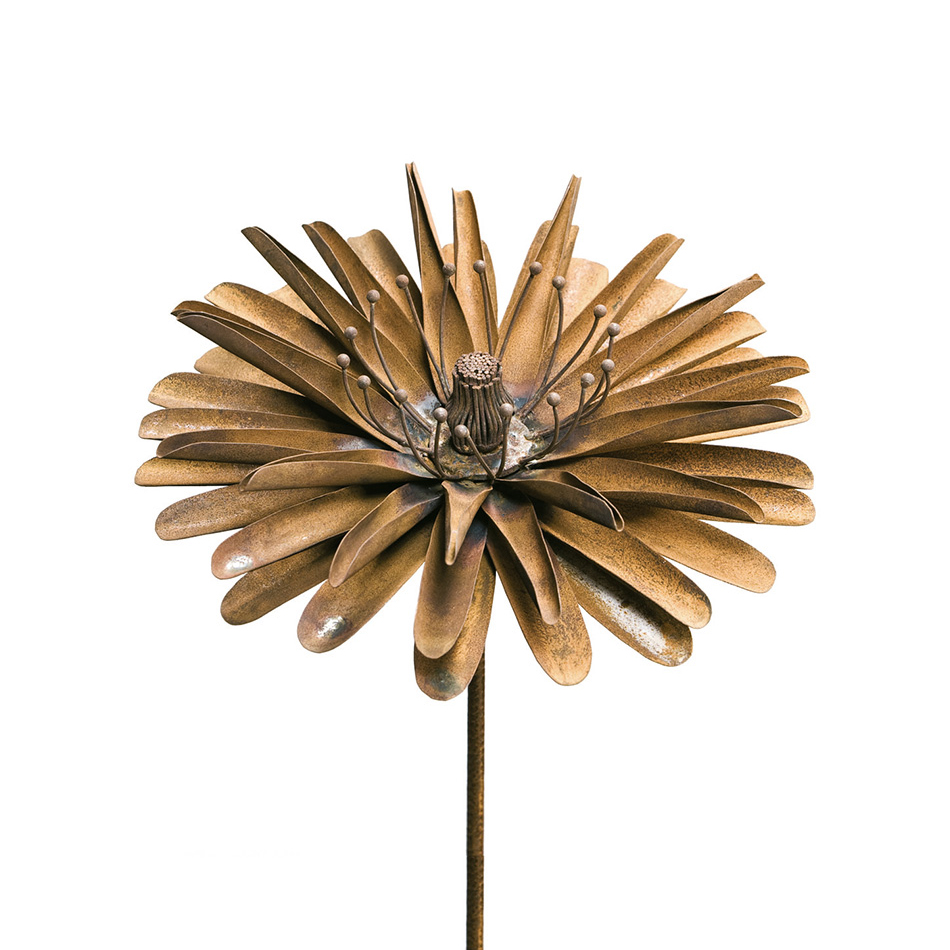 SCHOLTISSEK | KUNSTVOLLE EISEN-ACCESSOIRES | Eisenblume ASTER klein | ø ca. 17 cm SCHOLTISSEK | KUNSTVOLLE EISEN-ACCESSOIRES | Eisenblume ASTER klein | ø ca. 17 cm