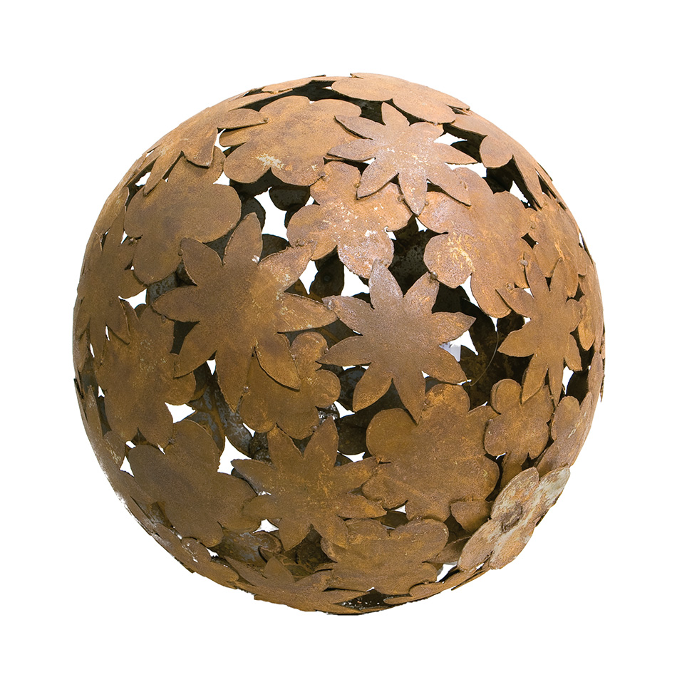 SCHOLTISSEK | KUNSTVOLLE EISEN-ACCESSOIRES | BLÜTENKUGEL groß | ø ca. 50 cm SCHOLTISSEK | KUNSTVOLLE EISEN-ACCESSOIRES | BLÜTENKUGEL groß | ø ca. 50 cm