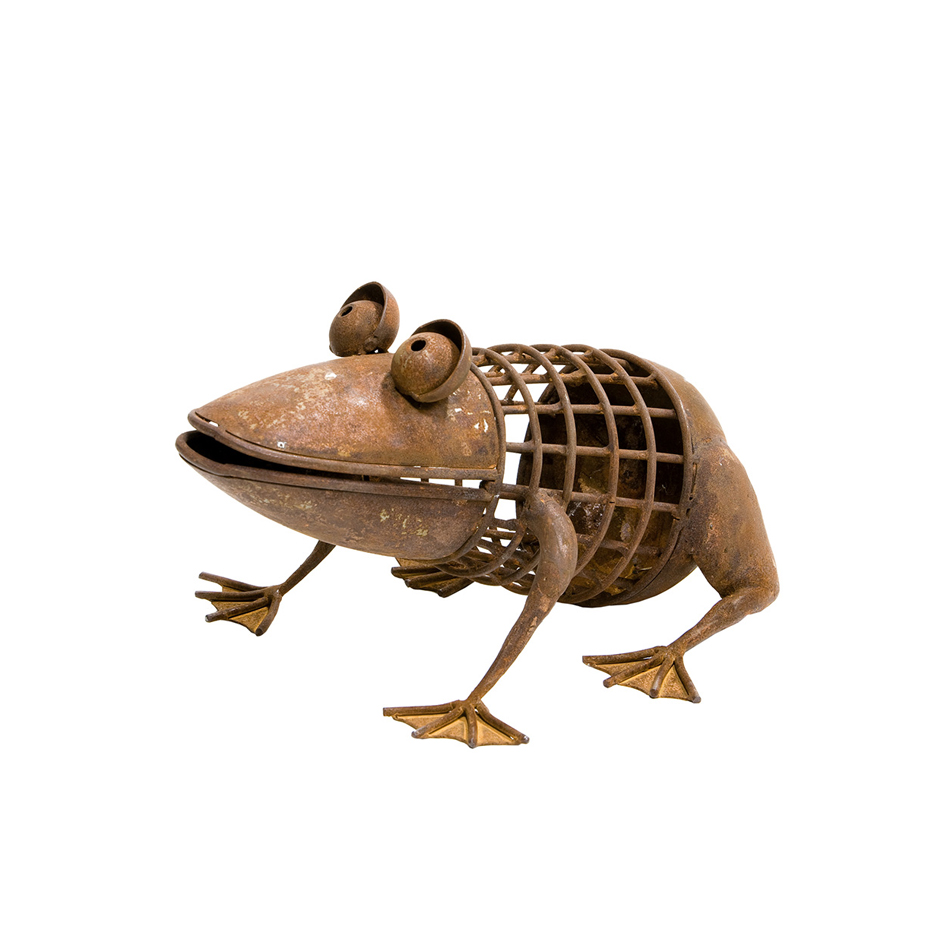 SCHOLTISSEK | KUNSTVOLLE EISEN-ACCESSOIRES | FROSCH DIETER | L ca. 36 cm, B ca. 30 cm, H ca. 22 cm SCHOLTISSEK | KUNSTVOLLE EISEN-ACCESSOIRES | FROSCH DIETER | L ca. 36 cm, B ca. 30 cm, H ca. 22 cm