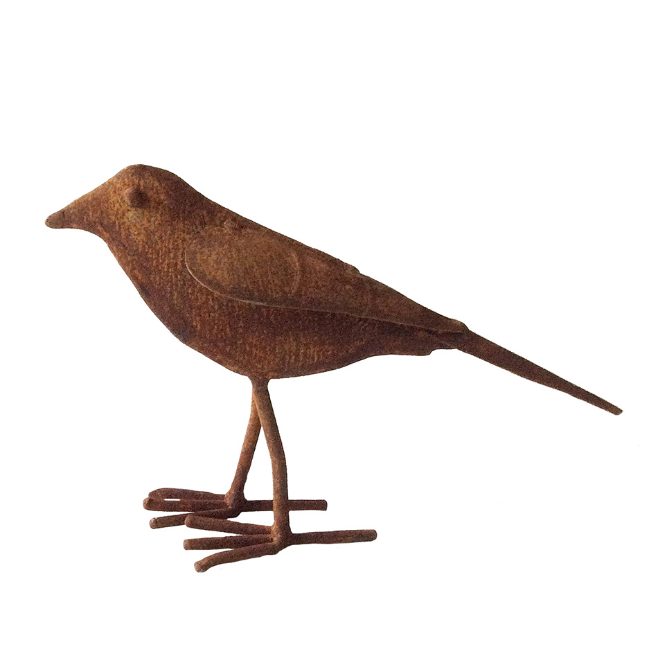 SCHOLTISSEK | KUNSTVOLLE EISEN-ACCESSOIRES | SINGVOGEL NR. 4 | B ca. 17 cm, H ca. 26 cm SCHOLTISSEK | KUNSTVOLLE EISEN-ACCESSOIRES | SINGVOGEL NR. 4 | B ca. 17 cm, H ca. 26 cm