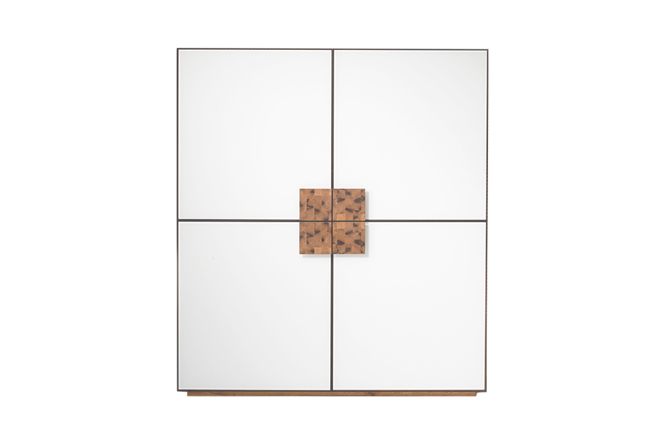 Scholtissek quadratischer Schrank FARN 4-türig Scholtissek quadratischer Schrank FARN 4-türig